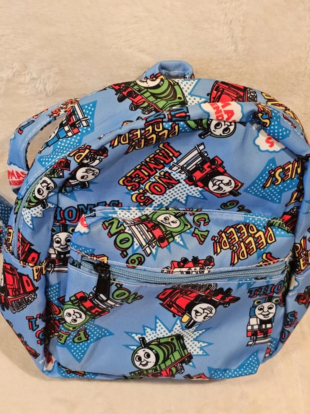 Thomas & Friends Graphic Print Nylon Mini Backpack